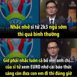  VTV lại có thêm 1 vựa muối, đang say mê bình luận Euro nhưng không quên nhắc các ông bố bà mẹ làm một việc khi các con vào mùa thi cử!  - Ảnh 1.