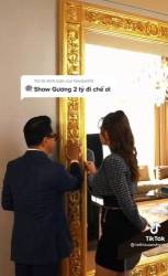 HOT: Nữ đại gia thuê NTK Thái Công mua chiếc gương 2 tỷ thừa nhận soi gương 2 tỷ cảm giác hạnh phúc mà không có đơn vị tiền tệ nào định giá được - Ảnh 1.