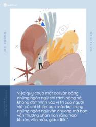 Những áng văn không mẫu: Đừng chỉ trích văn chương bằng những ngôn từ xấu xí - Ảnh 1. Những áng văn không mẫu: Đừng chỉ trích văn chương bằng những ngôn từ xấu xí - Ảnh 1.