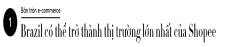 Chinh phạt xong xuôi Đông Nam Á, đây có thể là miền đất hứa tiếp theo của Shopee - Ảnh 1.