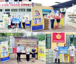 Vinamilk đẩy mạnh hành trình tiếp sức tuyến đầu trong giai đoạn cao điểm chống dịch tại 50 bệnh viện trên cả nước - Ảnh 4.