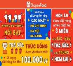 Lượng truy cập ứng dụng tăng 6 lần trong sự kiện ShopeeFood 11/11, giúp hàng nghìn đối tác phục hồi sau dịch - Ảnh 2. Lượng truy cập ứng dụng tăng 6 lần trong sự kiện ShopeeFood 11/11, giúp hàng nghìn đối tác phục hồi sau dịch - Ảnh 2.