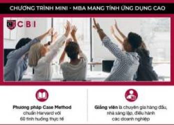 Khoá học Mini-MBA theo mô hình Harvard dành cho các CEO, quản lý trẻ - Ảnh 1.