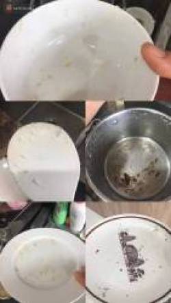 Thấy dân tình chí chóe chuyện TRÁNG hay KHÔNG TRÁNG bát dĩa trước khi cho vào máy rửa bát, tôi tự tay kiểm chứng cả 2 và kết quả là... - Ảnh 10. Thấy dân tình chí chóe chuyện TRÁNG hay KHÔNG TRÁNG bát dĩa trước khi cho vào máy rửa bát, tôi tự tay kiểm chứng cả 2 và kết quả là... - Ảnh 10.