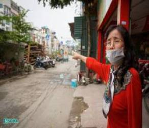 Dự án đường 815 tỷ đồng ở Hà Nội đắp chiếu 2 năm, nhiều nhà không dám mở cửa - Ảnh 5. Dự án đường 815 tỷ đồng ở Hà Nội đắp chiếu 2 năm, nhiều nhà không dám mở cửa - Ảnh 5.